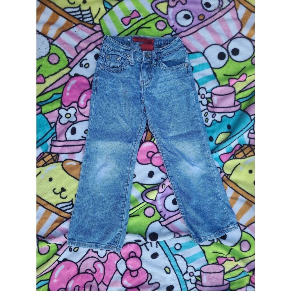 Vigoss Jeans Size 5 Kids Juniors Girls Boys Toddlers Sparkly Sequined Y2K Pants